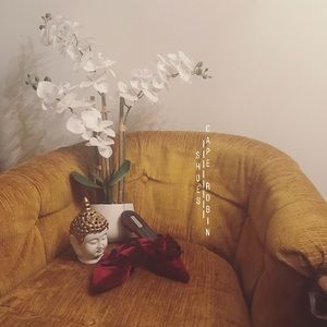 cape robin | velvet red bow heels | 7.5